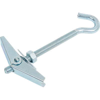 Анкер складной пружинный с крюком М8, 1 шт, пакет Zitar 103901