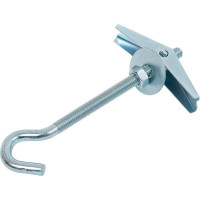 Анкер складной пружинный с крюком М8, 1 шт, пакет Zitar 103901