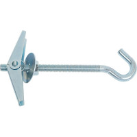 Анкер складной пружинный с крюком М8, 1 шт, пакет Zitar 103901