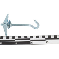 Анкер складной пружинный с крюком М8, 1 шт, пакет Zitar 103901