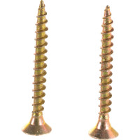 Универсальный саморез по дереву КрепСтройГрупп 3,5х30 желтый цинк, 500 шт. 145408