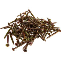 Саморез Стройметиз 3,0х30 универсальный, желтый цинк уп. 2000 шт. 2140268