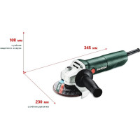 Угловая шлифмашина Metabo W 650-125 603602010