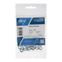 Гайка DIN934 шестигранная оцинкованный М6 40 шт Zitar 103025