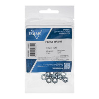 Гайка DIN985 самоконтрящаяся оцинкованный М6 16 шт Zitar 103031