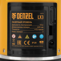 Лазерный уровень DENZEL LX3 35070