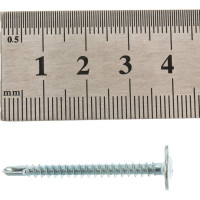 Саморез Стройметиз 4,2х38 металл-металл с прессшайбой сверло, цинк уп. 550 шт. 2060108