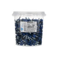 Саморез КР со сверлом 4,8x28 мм RAL-5005 насыщенный синий, 300 шт в ведре Zitar 124451