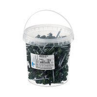 Саморез КР со сверлом 4,8x51 мм RAL-6002 зеленый, 200 шт в ведре Zitar 103179