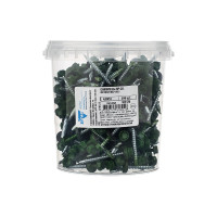 Саморез КР со сверлом 4,8x51 мм RAL-6002 зеленый, 200 шт в ведре Zitar 103179