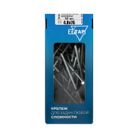 Саморез КР ZP со сверлом, 4,8x76 мм, 30 шт. в коробке с окном Zitar 124636