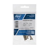 Саморез ШУж с потайной головкой 4,0x70 мм, 8 шт., пакет Zitar 102497