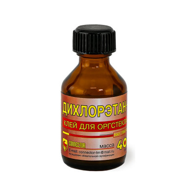 Дихлорэтан клей для пластмассы Connector 40 г DIX-40