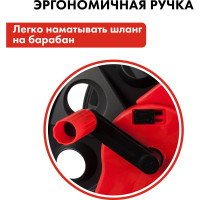 Катушка для садового шланга большая, с колесами Quattro Elementi 772-210