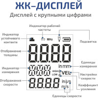 Ультразвуковой толщиномер МЕГЕОН 19130 00000005949