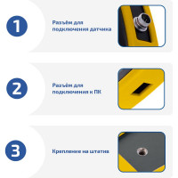 Анемометр с зондом струна МЕГЕОН 11008 00000005947
