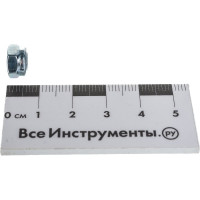 Гайка DIN985 самоконтрящаяся оцинкованный М6 16 шт Zitar 103031