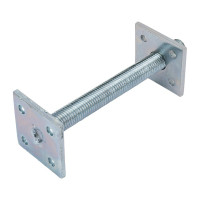 Регулировочный лифт Tech-Krep 50х50х5,0 мм со шпилькой М16 Н=150 мм - накл. 124428