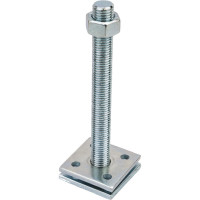 Регулировочный лифт Tech-Krep 50х50х5,0 мм со шпилькой М16 Н=150 мм - накл. 124428