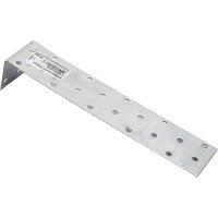 Крепежный анкерный угол, 40x200x40x2,0 мм, накл. Zitar 126397