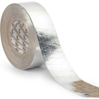 Армированная алюминиевая клейкая лента AVIORA 50 мм, 50 м 302-047