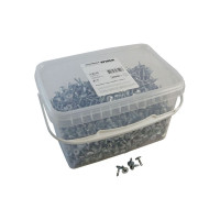 Саморез с прессшайбой Качественный КРЕПЕЖ 4,2х13 мм сверло 2500 шт 2000339 КЧ