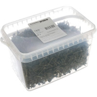 Саморез Качественный КРЕПЕЖ 3,5х25 потай, крупная резьба, оксид 2500 шт 2000359 КЧ