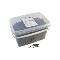 Саморез 3,5x32 потай, круп. рез., оксид (2000 шт) качественный крепеж 2000361 КЧ