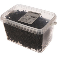 Саморез 3,5x32 потай, круп. рез., оксид (2000 шт) качественный крепеж 2000361 КЧ