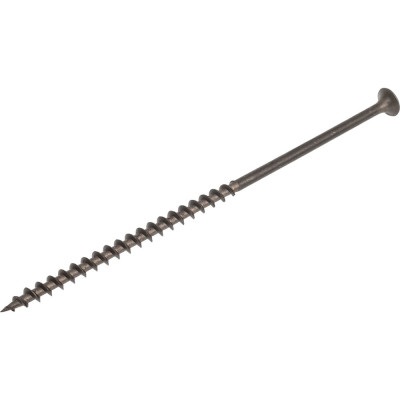 Саморез Качественный КРЕПЕЖ 4,8х127 потай, крупная резьба, оксид 300 шт 2000385 КЧ