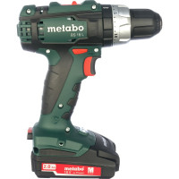 Аккумуляторная дрель Metabo BS 18 L 50 Нм, 2x2 Ач, кейс 602321500