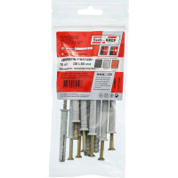 Дюбель-гвоздь Tech-Krep 8х60 потайная манжета, полипропилен 10 шт - пакет 103904