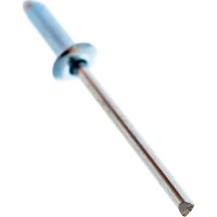 Заклепка вытяжная открытая сталь/сталь St/St (50 шт; 4x12 мм; Борт: Стандарт) MESSER 114014012-50