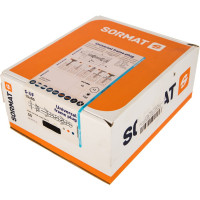 Универсальный дюбель фасадный с шурупом SORMAT S-UF 10х 80 HEX SW13 DELTA  100 шт. 9640076010