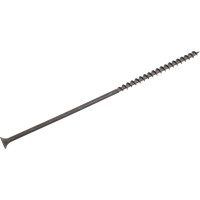 Саморез Качественный крепеж 4,8х152 потай, крупная резьба, оксид 190 шт 1000387 КЧ