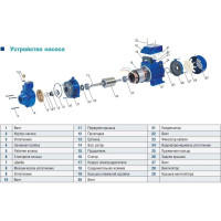 Вихревой насос AquamotoR ARQB 60-1 AR152002
