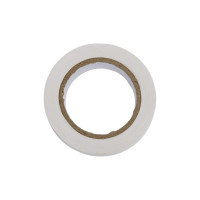 Изолента Volsten V02-7W-13х15-10 0,13х15 мм, белая, 10 метров 10289