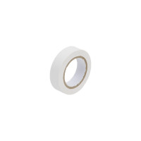 Изолента Volsten V02-7W-13х15-10 0,13х15 мм, белая, 10 метров 10289