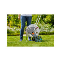 Металлическая тележка для шлангов GARDENA AquaRoll M 18541-20.000.00