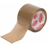 Клейкая лента BRAUBERG 72 мм х 66 м, упаковочная, коричневая, 45 мкм, 440110