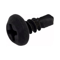 Клоп VIPкрепеж чёрный полусфера сверло 230 шт 30303 VIPS