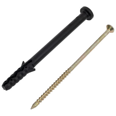 Дюбель-гвоздь с грибовидным бортиком Качественный КРЕПЕЖ 60 штук 0500635 КЧ