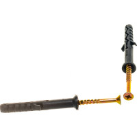 Дюбель-гвоздь Крепежная техника потайной бортик, 8х 60 мм, 50 шт. 470818 БК