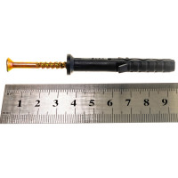 Дюбель-гвоздь Крепежная техника потайной бортик, 8х 60 мм, 50 шт. 470818 БК