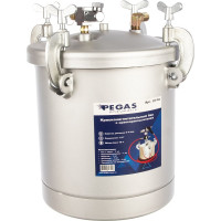 Красконагнетательный бак с краскораспылителем Pegas pneumatic 8315 10 л 2710
