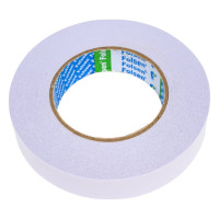 Бумажная двусторонняя лента FOLSEN 25 мм x 50м, Tissue 033385025
