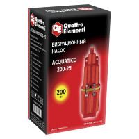 Вибрационный насос QUATTRO ELEMENTI Acquatico 200-25 кабель 25 м 919-068