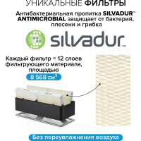 Традиционный увлажнитель воздуха Stadler Form (без налета и накипи) с ароматизатором Oskar big, черный O-041R