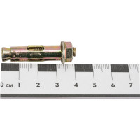 Анкерный болт с гайкой Качественный КРЕПЕЖ 8х40 55 шт 0300021 КЧ