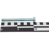 Болт с ш\г Качественный КРЕПЕЖ полная резьба DIN 933 558 10x100 15 шт 0500839 КЧ